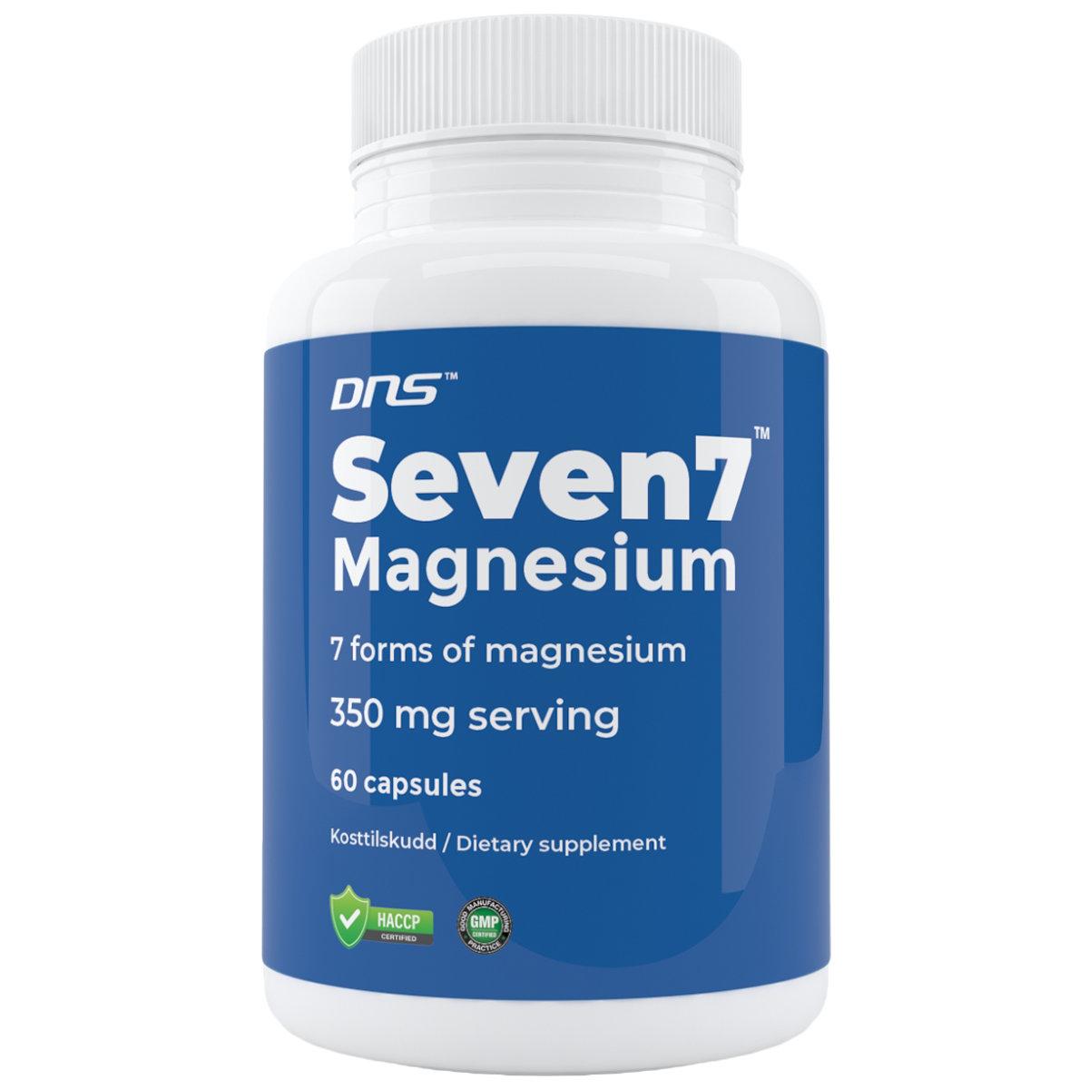 DNS Seven7 Magnesium Complex 60 kapsler med 7 magnesiumtyper fra Kost1