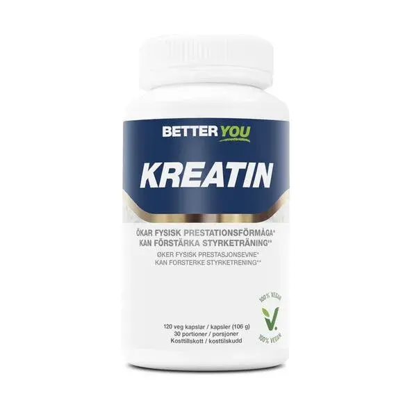 Better You Kreatinkapsler 120 kapsler produktbilde