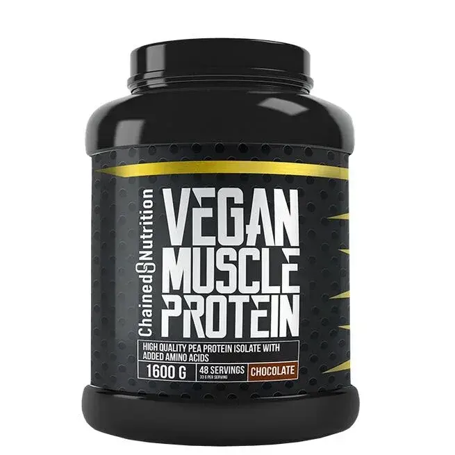 Chained Nutrition Vegan Muscle Protein 1600 g Chocolate produktbilde