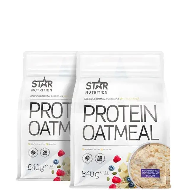 Star Nutrition Proteingrøt 2 x 840 g produktbilde
