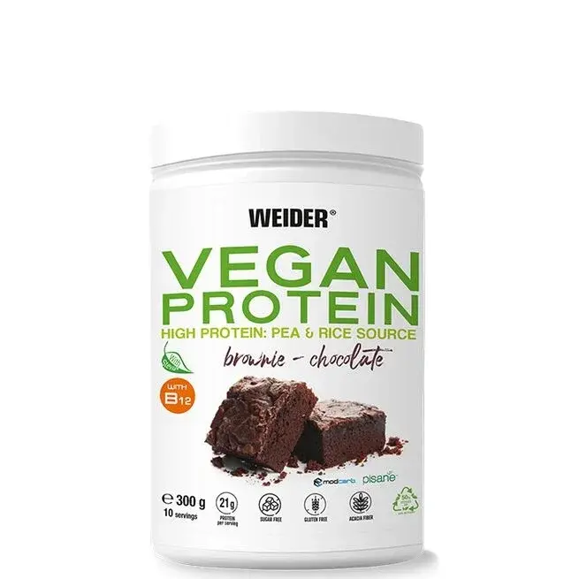 Weider Vege Protein Vegansk Proteinpulver 300 g Chocolate produktbilde